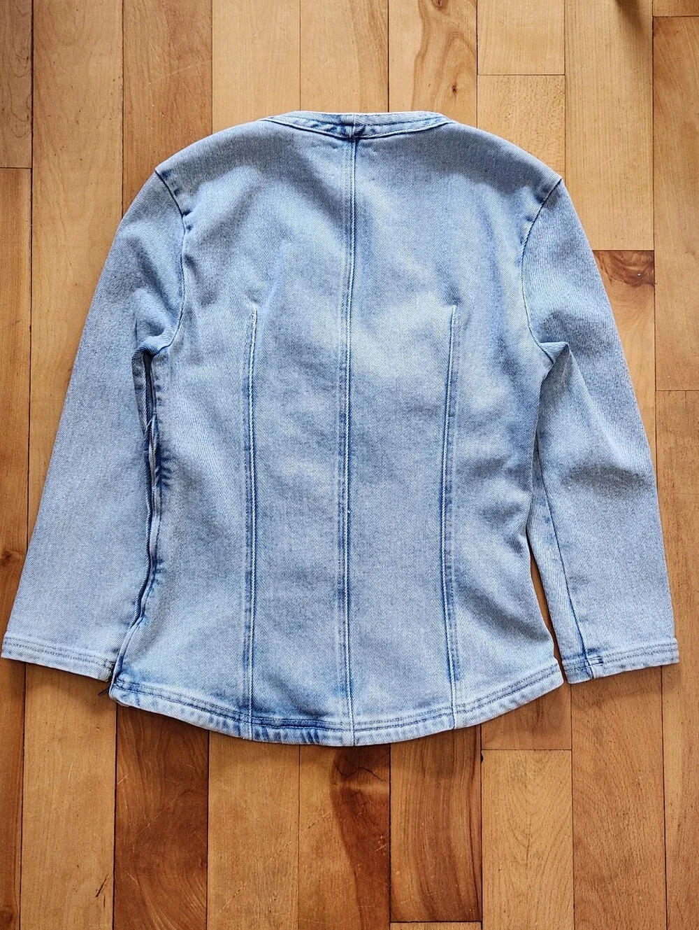 Isabel Marant Vanio Denim Corset Top - FR 36